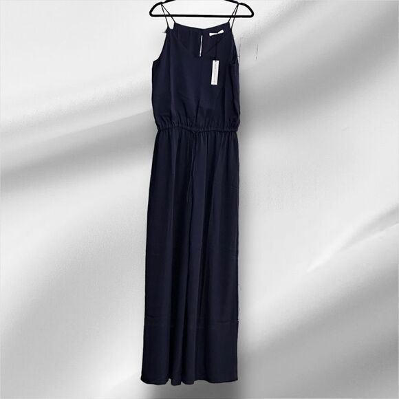 THREE EIGHTY TWO Women’s Erin Cami Jumpsuit in the Size Large in Cadet Blue - Picture 3 of 9